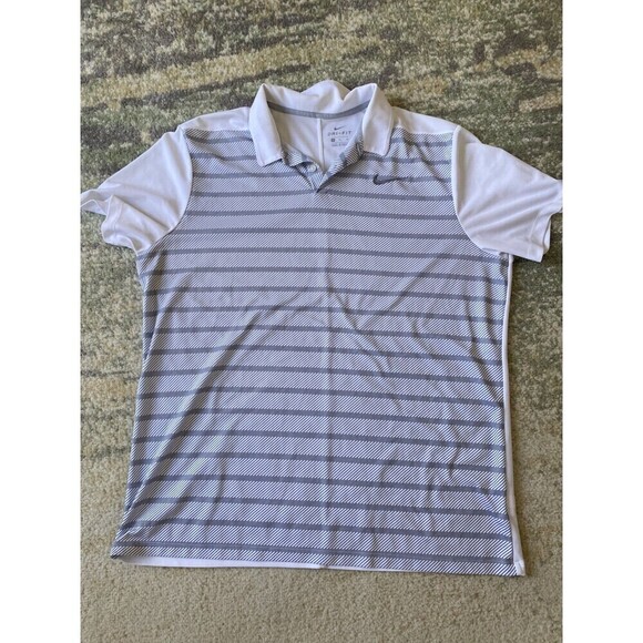 Lot of 3 Nike, Dri-Fit, Golf, Vintag Polos Size XL Extra Large Blue, Red White - Picture 3 of 16